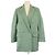 Chaqueta de un solo botón Max Mara verde ejército