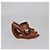 Sandali Mule Scultorei Welli Oscar Marroni Manolo Blahnik Marrone - vista 2