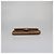 Clutch classico trapuntato in bronzo con catena Chanel - vista 4