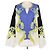 Tunika in jersey floreale Arazzo multicolore Valentino