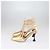 Chanel Gold Interlocking CC Logo T Strap Pumps Golden - view 4