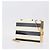 Borsa clutch in smalto Valentino nera/avorio Nero Crudo - vista 2