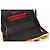 Borsa clutch in smalto Valentino nera/avorio Nero Crudo - vista 4