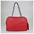 Borsa Bowler Gucci Rossa Grande Soho con Catena Rosso - vista 3