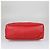 Borsa Bowler Gucci Rossa Grande Soho con Catena Rosso - vista 4