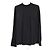 Camicia nera a maniche lunghe plissettata Hermès Nero