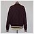 Dolce & Gabbana Maroon Quilted Embroidered Button Studded Bomber Jacket Brown - view 3