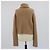 Gucci brauner Langarm-Pullover mit Rollkragen - Ansicht 3