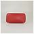 Borsa Madallion in caviar trapuntato rosso Chanel - vista 4