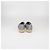 Chanel Graue/schwarze Mesh CC Ballerinas mit Zehenkappe - Ansicht 5