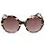 Gucci Multicolor/Burgundy Gradient Round Sunglasses
