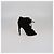 Schwarze Cut-Out Peep-Toe-Ankle-Sandalen von Tom Ford - Ansicht 3