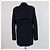 Chloé Abrigo peacoat largo de crepé azul marino de Chloe - vista 3