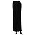 Thierry Mugler Mugler Black Zip Front Maxi Skirt