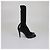 Pumps Neri a Calza Chanel Nero - vista 4