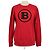 Rotes B Logo Besticktes Sweatshirt von Balmain