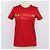 Camiseta con estampado de logo rojo Balmain y detalles de botones