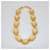 Collier en maillons en forme de nid d'abeille en ton or Yves Saint Laurent Doré  - vue 4