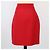 Falda roja GG Marmont A Line hasta la rodilla de Gucci - vista 3