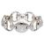 Gucci 18k Weißgold Diamant Horsebit Ring