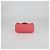 Bolsa de flap mini quadrada matelassada rosa Chanel com pérolas Crush - vista 4