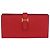 Hermès Cartera Bearn Roja Vivo de Hermes