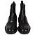 Christian Dior Black Brogues CD Ankle Boots