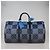 Borsa Keepall 50 Bandoulière in tela Damier Graphite/Blu Louis Vuitton Damier ebene - vista 4