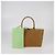 Bottega Veneta Borsa Arco Piccola Intreccio Marrone/Verde
