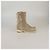 Botas midi con detalle de hebilla beige claro Chanel - vista 3