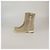 Botas midi con detalle de hebilla beige claro Chanel - vista 4