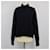 Céline Navyblauer Strickpullover mit Rollkragen Celine Marineblau  - Ansicht 1