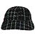 Chanel Baseballcap aus schwarzem/multicolor Tweed Mehrfarben