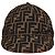 Fendi Tobacco FF Baseballkappe