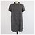 Chanel Grey/Blue Textured Double Breasted Short Sleeve Coat
