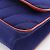 Borsa a spalla con doppia catena Chanel Rosso Blu navy - vista 5
