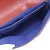 Borsa a spalla con doppia catena Chanel Rosso Blu navy - vista 6