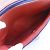 Borsa a spalla con doppia catena Chanel Rosso Blu navy - vista 8