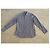 Massimo Dutti camicia a righe blu bianca marrone taglia L-XL (43-44) Bianco - vista 2