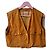 Loewe Vintage Karamell Wildlederweste – Seltene 80er/90er Hellbraun