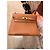 Borsa a mano Hermès Kelly 20 in pelle Cognac - vista 3