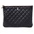 Timeless Chanel Caviar Clutch Nuova Media (6332720) Nero - vista 2