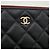 Timeless Chanel Caviar Clutch Nuova Media (6332720) Nero - vista 4