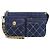 Timeless Clutch in denim Chanel (10184231) Blu - vista 2