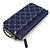 Timeless Clutch in denim Chanel (10184231) Blu - vista 3