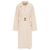 Gabardina Burberry beige de algodón