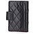 Capa de caderno acolchoada em pele de cordeiro preta Cambon da Chanel Preto - vista 2