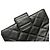 Capa de caderno acolchoada em pele de cordeiro preta Cambon da Chanel Preto - vista 8