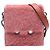 Marni Borsa a tracolla in shearling rosa con catena