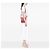 Marni Borsa a tracolla in shearling rosa con catena - vista 11